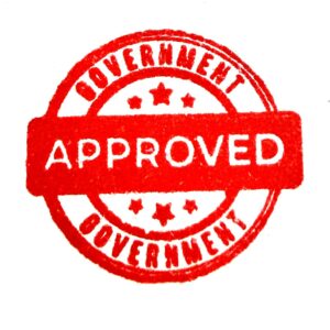 govt. approved stamp