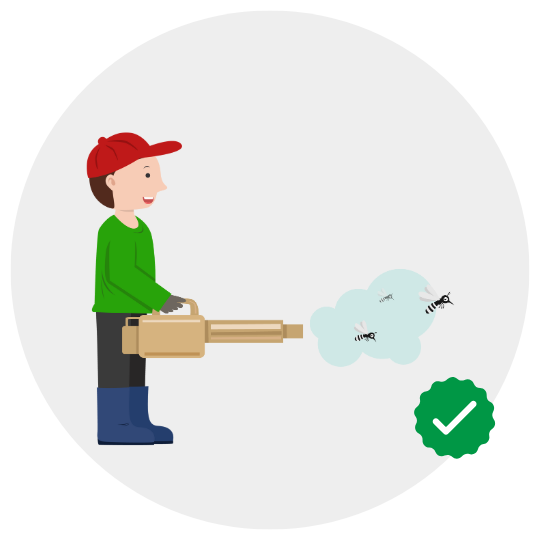 fogging services by Khema Pest Control experts