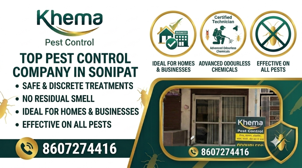 Top Pest Control Company In Sonipat