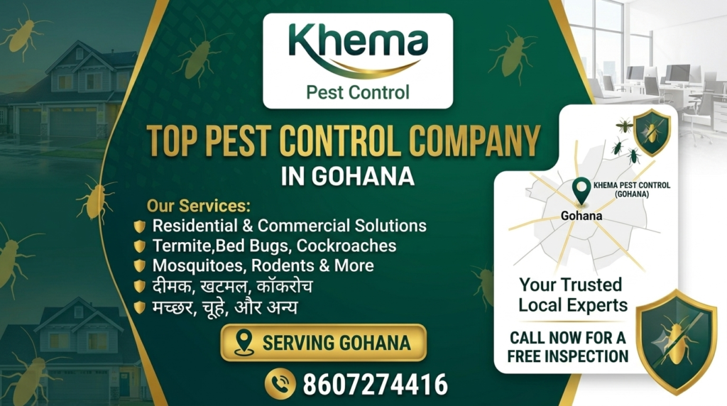 Top Pest Control Company in Gohana