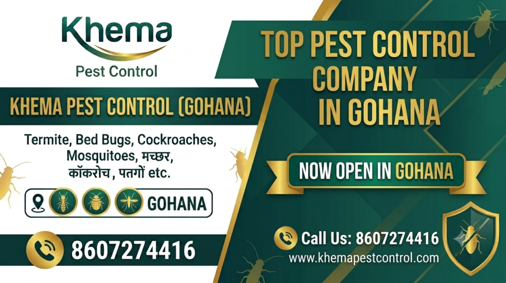 Top Pest Control Company in Gohana