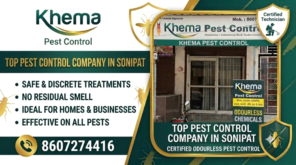 Top Pest Control Company in Sonipat