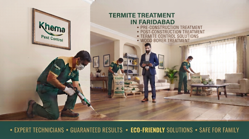 Termite Treatment in Faridabad