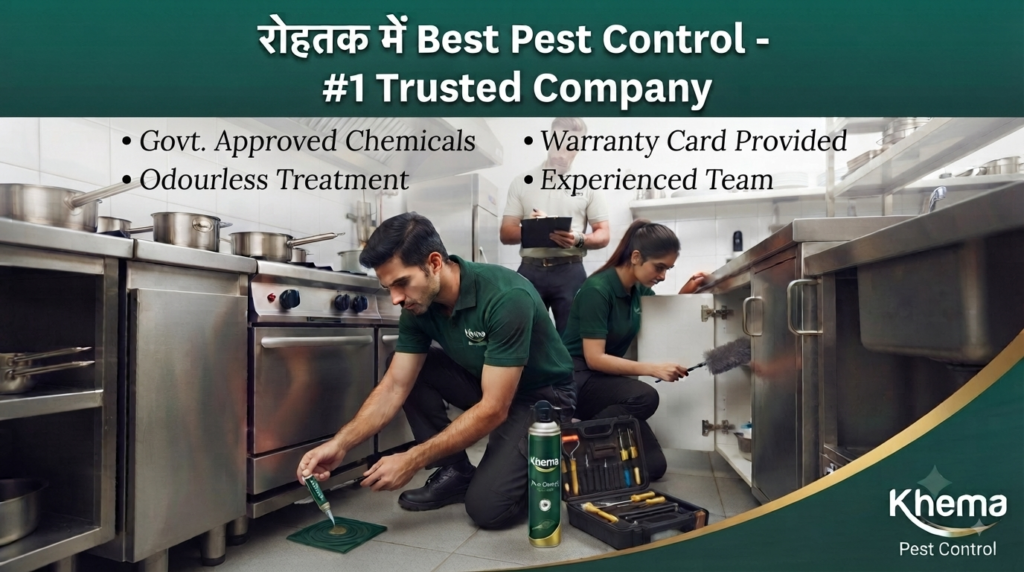 रोहतक में Best Pest Control – #1 Trusted Company