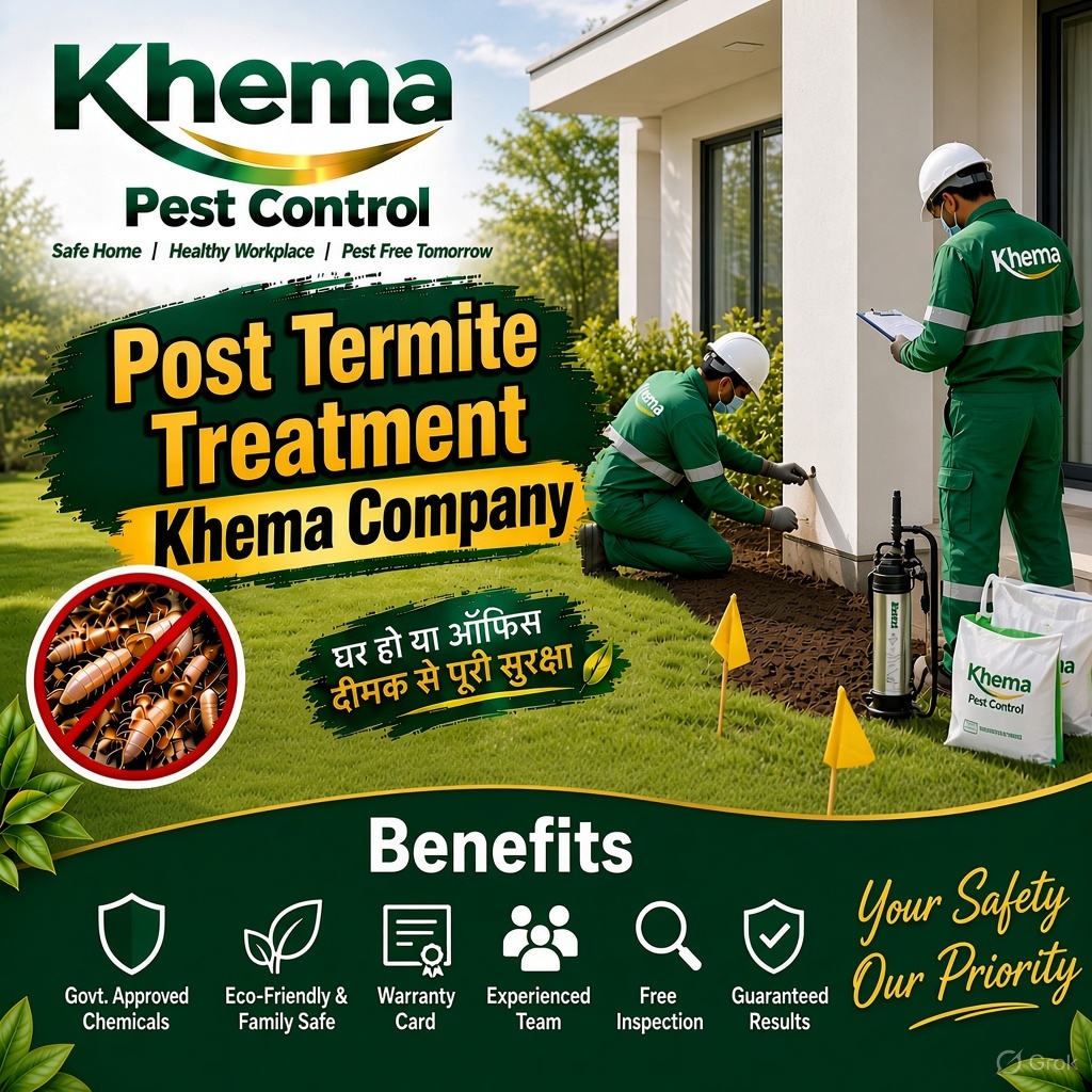 Post Termite Treatment Khema Company