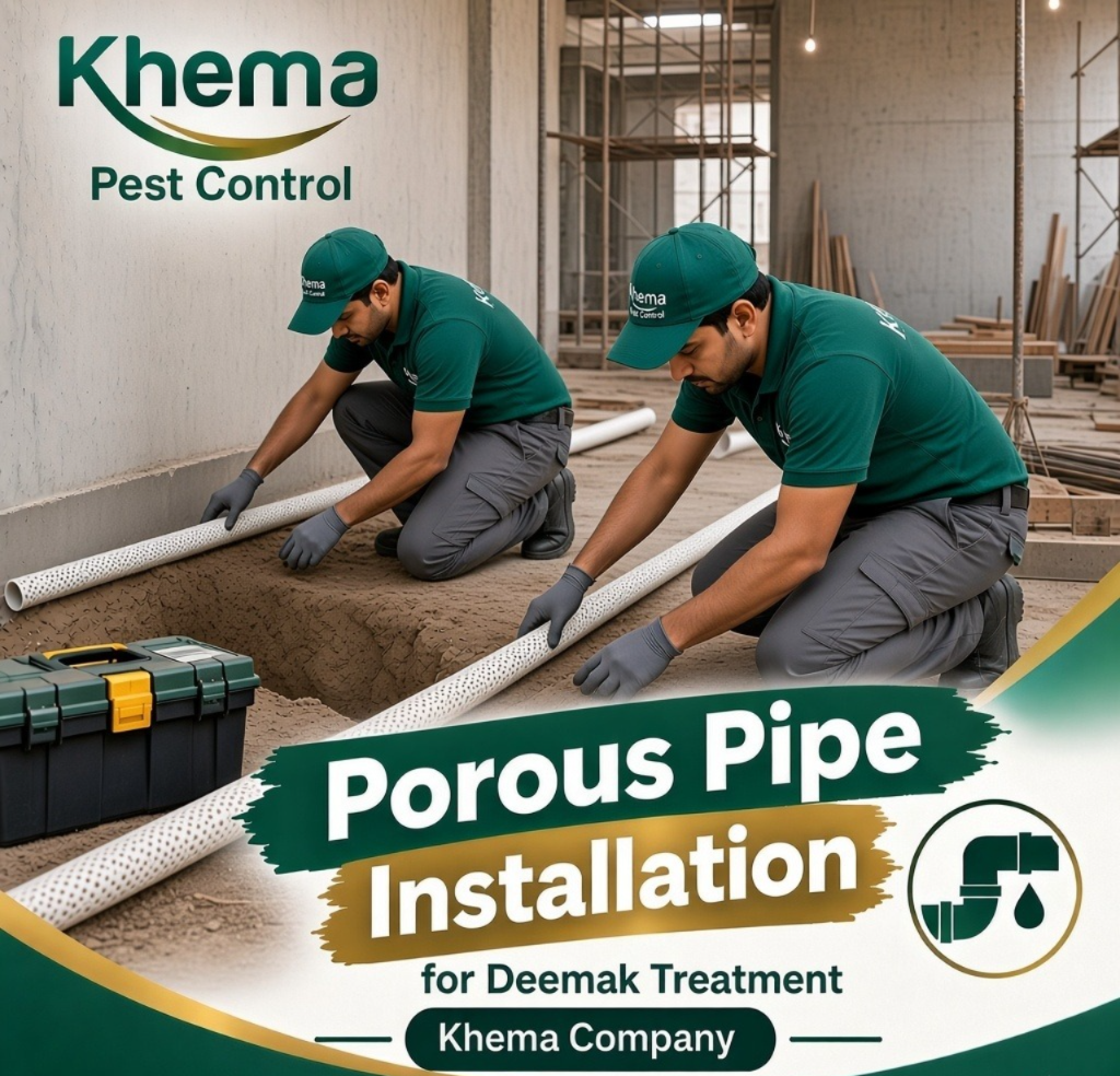 Installation of Pipe Khema Company