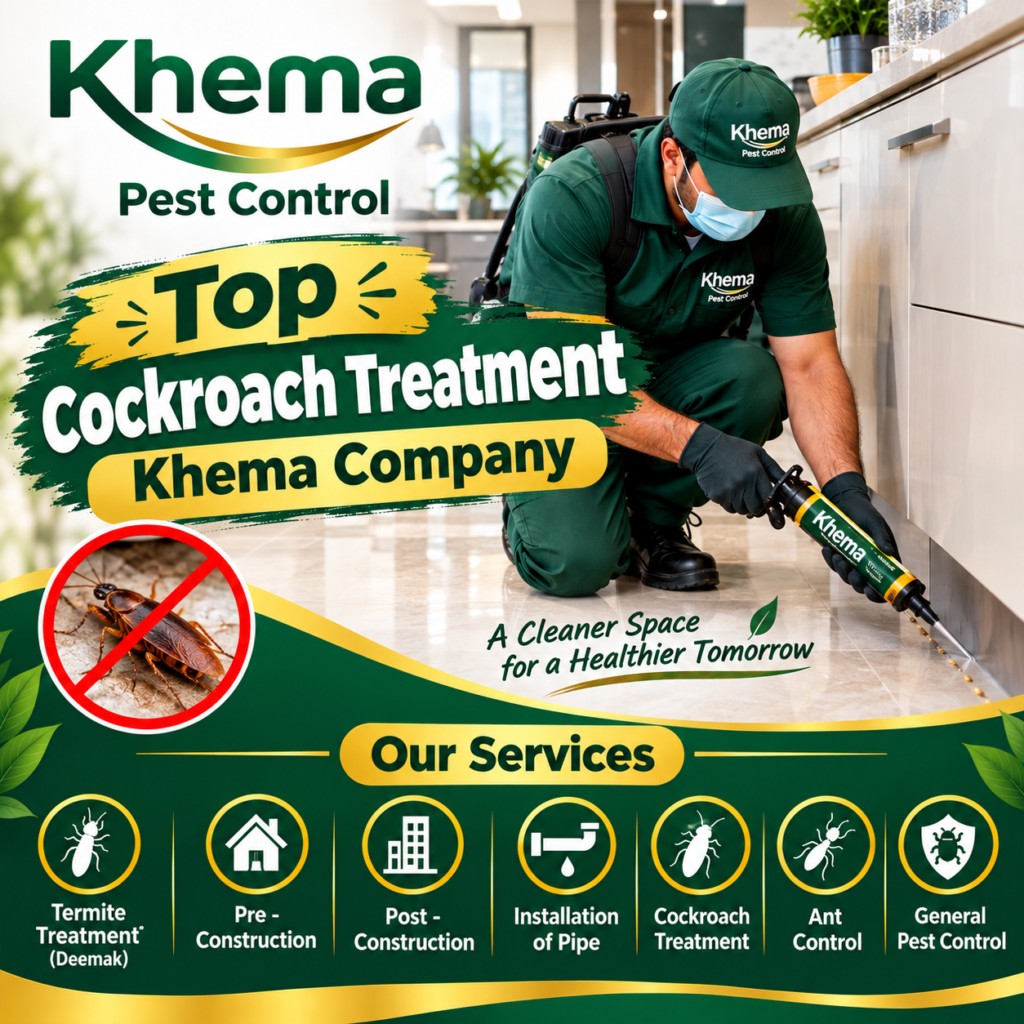 Top Cockroach Treatment Khema Company