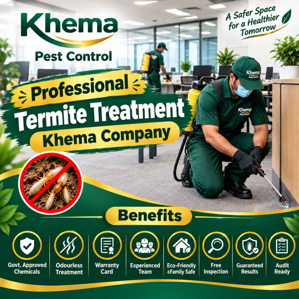 Professional Termite Treatment Khema Company