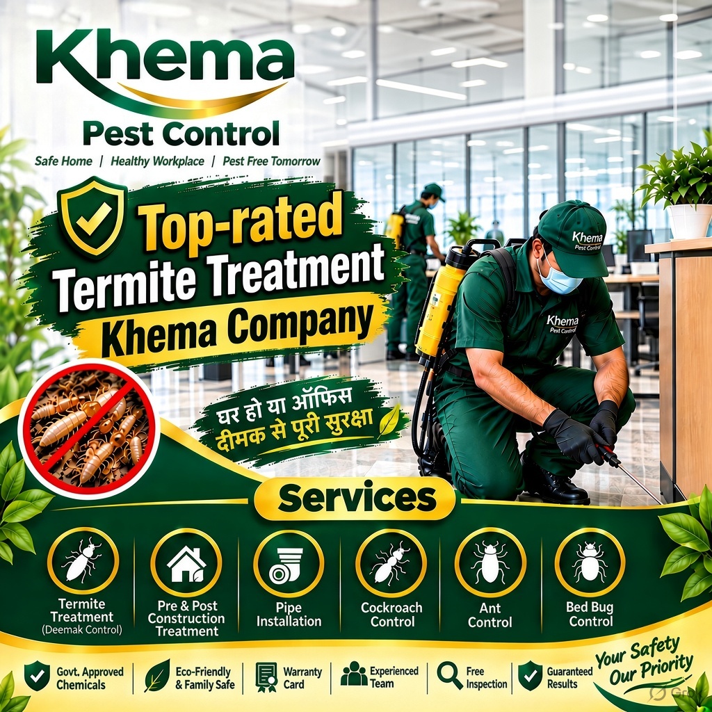 Top-Rated Termite Treatment Khema Company